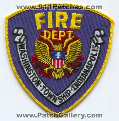 Washington Township Fire Department Patch (Indiana)
Scan By: PatchGallery.com
Keywords: twp. dept. indianapolis