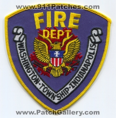 Washington Township Fire Department Patch (Indiana)
Scan By: PatchGallery.com
Keywords: twp. dept. indianapolis