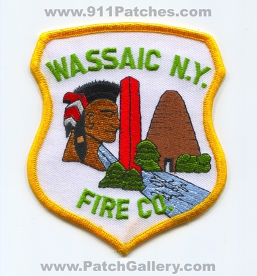 Wassaic Fire Company Patch (New York)
Scan By: PatchGallery.com
Keywords: co. department dept. n.y.