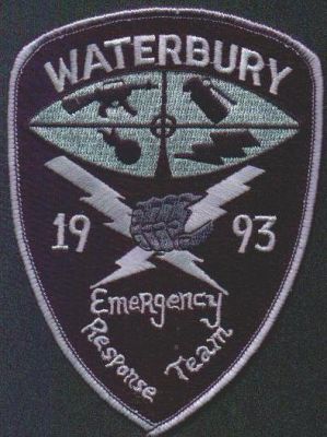 Waterbury Police ERT
Thanks to EmblemAndPatchSales.com for this scan.
Keywords: connecticut emergency response team