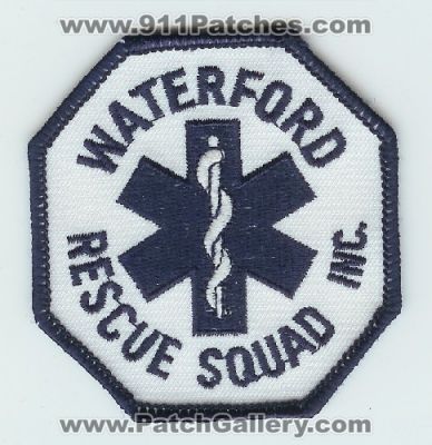 Waterford Rescue Squad Inc (New York)
Thanks to Mark C Barilovich for this scan.
Keywords: inc.