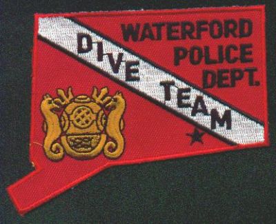 Waterford Police Dive Team
Thanks to EmblemAndPatchSales.com for this scan.
Keywords: connecticut dept department