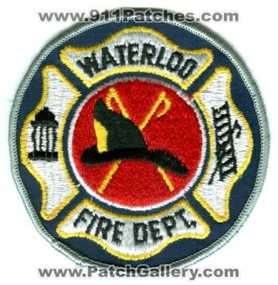 Waterloo Fire Department Patch (Iowa)
Scan By: PatchGallery.com
Keywords: dept.