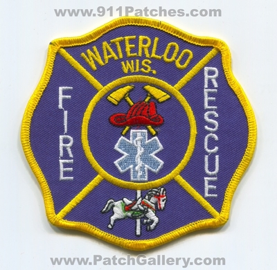 Waterloo Fire Rescue Department Patch (Wisconsin)
Scan By: PatchGallery.com
Keywords: dept. wis.