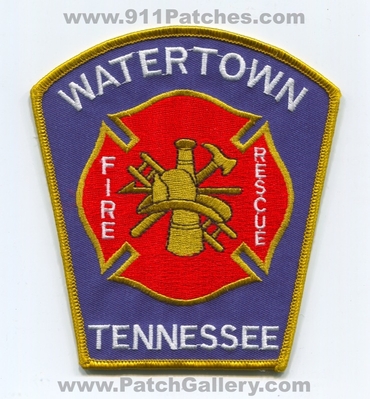 Watertown Fire Rescue Department Patch (Tennessee)
Scan By: PatchGallery.com
Keywords: dept.