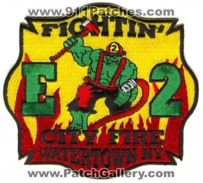 Watertown Fire Department Engine 2 (New York)
Scan By: PatchGallery.com
Keywords: dept. company station city hulk fighting fightin e2 ny