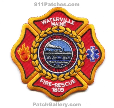Waterville Fire Rescue Department Patch (Maine)
Scan By: PatchGallery.com
Keywords: dept. 1809