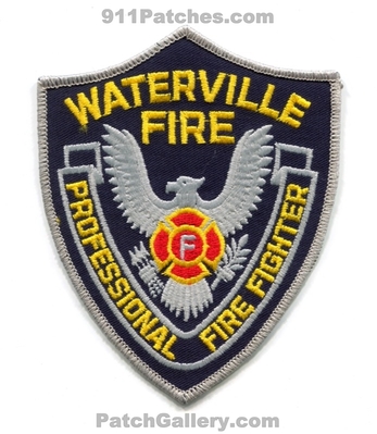 Waterville Fire Department Professional Firefighter Patch (Maine)
Scan By: PatchGallery.com
Keywords: dept.