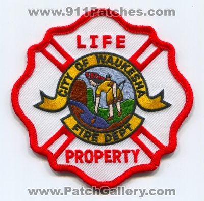 Waukesha Fire Department Patch (Wisconsin)
Scan By: PatchGallery.com
Keywords: city of dept. life property