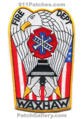 Waxhaw Fire Department Patch (North Carolina)
Scan By: PatchGallery.com
Keywords: dept.