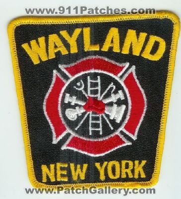 Wayland Fire Department (New York)
Thanks to Mark C Barilovich for this scan.
