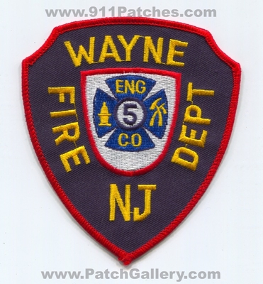 Wayne Fire Department Engine Company 5 Patch (New Jersey)
Scan By: PatchGallery.com
Keywords: dept. co. number no. #5 station