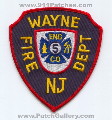 Wayne Fire Department Engine Company 5 Patch (New Jersey)
Scan By: PatchGallery.com
Keywords: dept. co. number no. #5 station