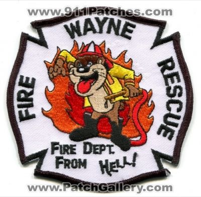 Wayne Fire Rescue Department Hell (Michigan)
Scan By: PatchGallery.com
Keywords: dept. from hell!