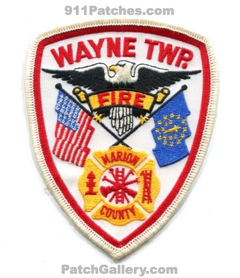 Wayne Township Fire Department Marion County Patch (Indiana)
Scan By: PatchGallery.com
