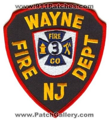 Wayne Fire Department Company 3 (New Jersey)
[b]Scan From: Our Collection[/b]
Keywords: dept. co. station nj