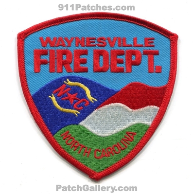 Waynesville Fire Department Patch (North Carolina)
Scan By: PatchGallery.com
Keywords: dept.