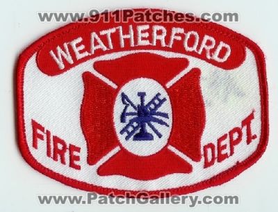 Weatherford Fire Department (Texas)
Thanks to Mark C Barilovich for this scan.
Keywords: dept.
