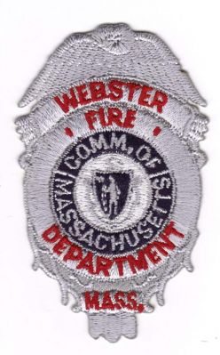 Webster Fire Department
Thanks to Michael J Barnes for this scan.
Keywords: massachusetts