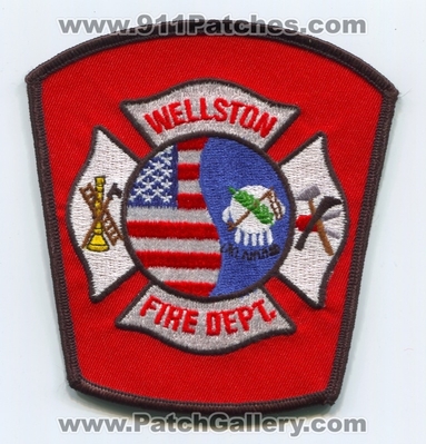 Wellston Fire Department Patch (Oklahoma)
Scan By: PatchGallery.com
Keywords: dept.