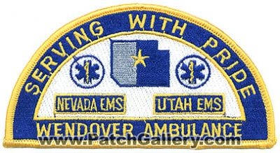 Wendover Ambulance
Thanks to Alans-Stuff.com for this scan.
Keywords: utah ems nevada