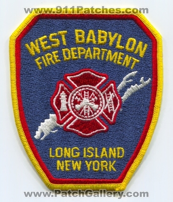 West Babylon Fire Department Long Island Patch (New York)
Scan By: PatchGallery.com
Keywords: dept. liny