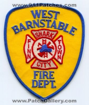 West Barnstable Fire Department (Massachusetts)
Scan By: PatchGallery.com
Keywords: dept. shark city finn town