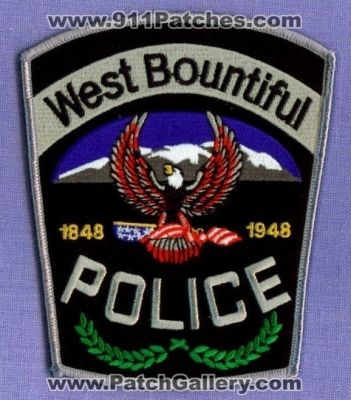 West Bountiful Police Department (Utah)
Thanks to apdsgt for this scan.
Keywords: dept.
