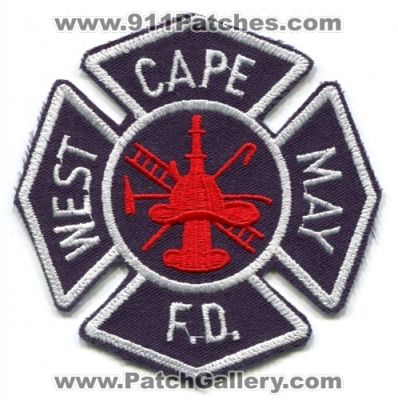 West Cape May Fire Department (New Jersey)
Scan By: PatchGallery.com
Keywords: dept. f.d. fd