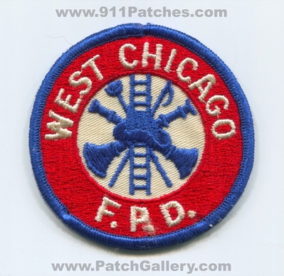 West Chicago Fire Protection District Patch (Illinois)
Scan By: PatchGallery.com
Keywords: prot. dist. fpd f.p.d. department dept.