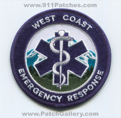 West Coast Emergency Response EMS Patch (Washington)
Scan By: PatchGallery.com
