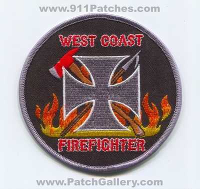 West Coast Firefighter Fire Department Patch (UNKNOWN STATE)
Scan By: PatchGallery.com
Keywords: ff dept.