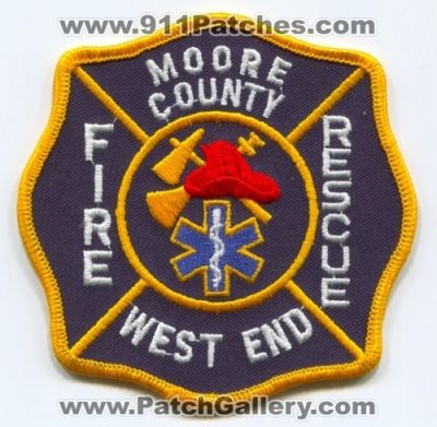 West End Fire Rescue Department (North Carolina)
Scan By: PatchGallery.com
Keywords: dept. moore county co.