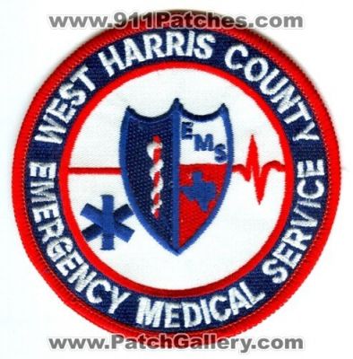 West Harris County Emergency Medical Service (Texas)
Scan By: PatchGallery.com 
Keywords: ems