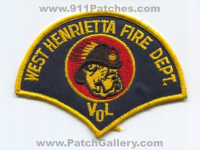 West Henrietta Volunteer Fire Department Patch (New York)
Scan By: PatchGallery.com
Keywords: vol. dept.
