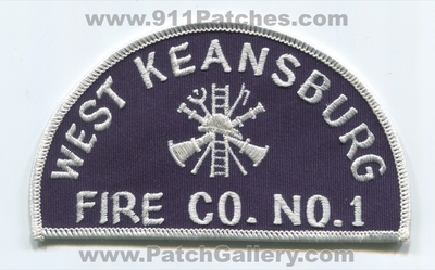 West Keansburg Fire Company Number 1 Patch (New Jersey)
Scan By: PatchGallery.com
Keywords: co. no. #1 department dept.
