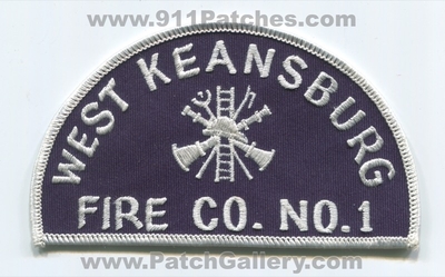 West Keansburg Fire Company Number 1 Patch (New Jersey)
Scan By: PatchGallery.com
Keywords: co. no. #1 department dept.