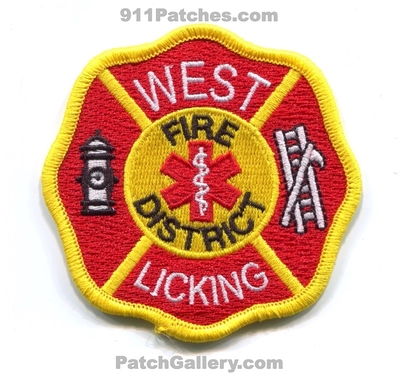 West Licking Fire District Patch (Ohio)
Scan By: PatchGallery.com
Keywords: dist. department dept.