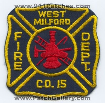 West Milford Fire Department Company 15 (New Jersey)
Scan By: PatchGallery.com
Keywords: dept. co.