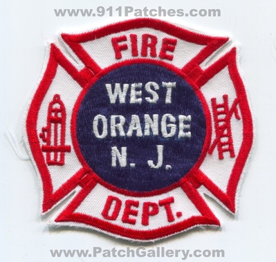 West Orange Fire Department Patch (New Jersey)
Scan By: PatchGallery.com
Keywords: dept. n.j.