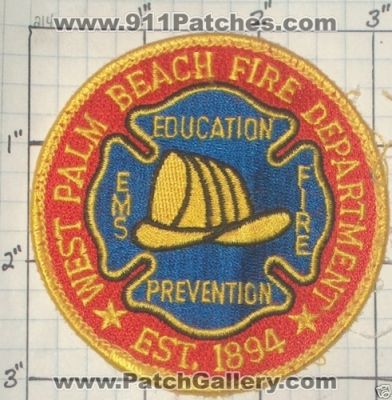 West Palm Beach Fire Department (Florida)
Thanks to swmpside for this picture.
Keywords: dept. ems education prevention