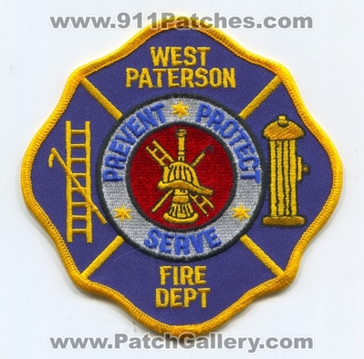 West Paterson Fire Department Patch (New Jersey)
Scan By: PatchGallery.com
Keywords: dept. prevent protect serve