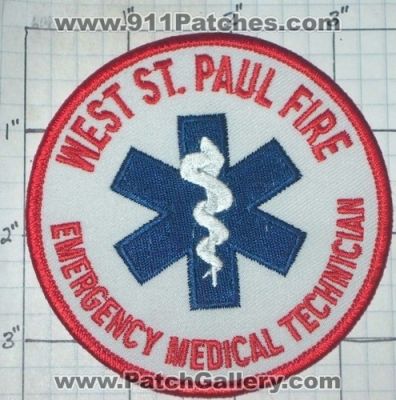 West Saint Paul Fire Department Emergency Medical Technician (Minnesota)
Thanks to swmpside for this picture.
Keywords: st. dept. emt ems
