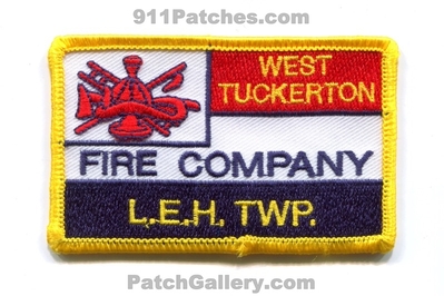 West Tuckerton Fire Company Little Egg Harbor Township Patch (New Jersey)
Scan By: PatchGallery.com
Keywords: co. leh l.e.h. twp. department dept.