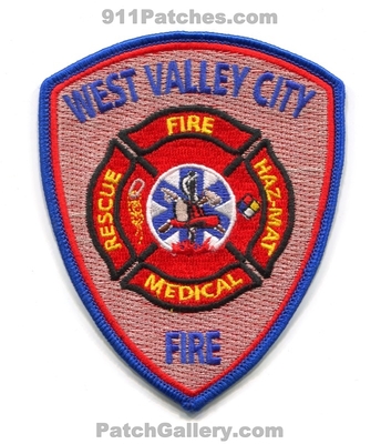West Valley City Fire Rescue Department Patch (Utah)
Scan By: PatchGallery.com
Keywords: dept. medical hazmat haz-mat