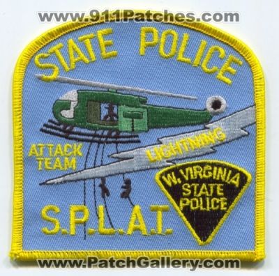 West Virginia State Police Lightning Attack Team SPLAT (West Virginia)
Scan By: PatchGallery.com
Keywords: w. s.p.l.a.t. aviation helicopter