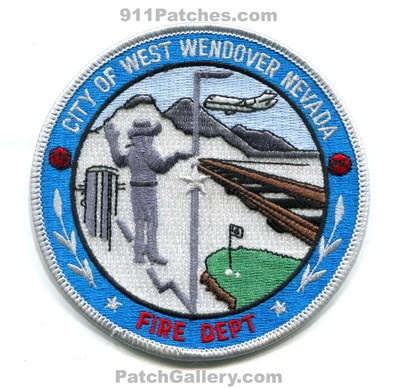 West Wendover Fire Department Patch (Nevada)
Scan By: PatchGallery.com
Keywords: city of dept.