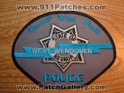 West Wendover Police Department (Nevada)
Picture By: PatchGallery.com
Keywords: dept.
