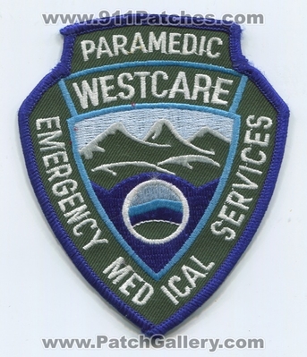 WestCare Emergency Medical Services EMS Paramedic Patch (North Carolina)
Scan By: PatchGallery.com
Keywords: e.m.s. ambulance
