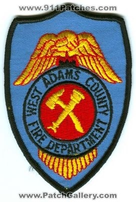 West Adams County Fire Department Patch (Colorado)
[b]Scan From: Our Collection[/b]
